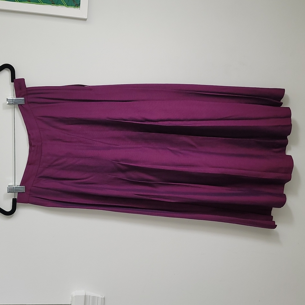 VINTAGE Purple Skirt Size 6 Fits Small